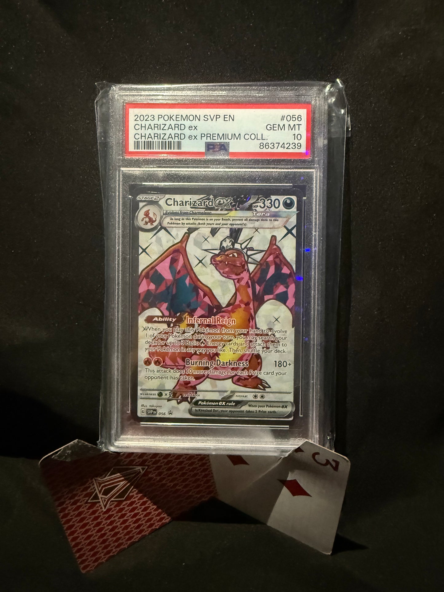 2023 Charizard ex #056 PSA 10