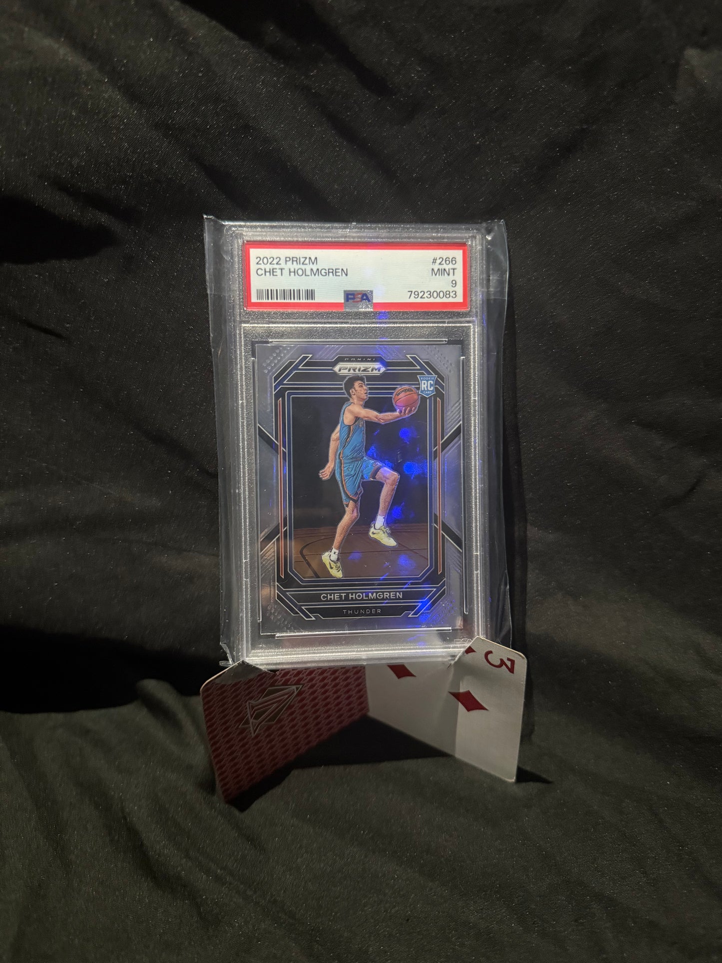 2022 Panini Prizm Chet Holmgren PSA 9