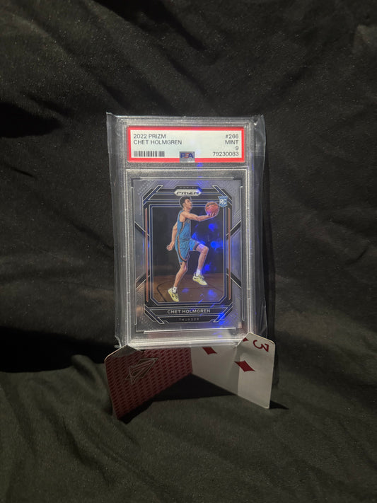 2022 Panini Prizm Chet Holmgren PSA 9