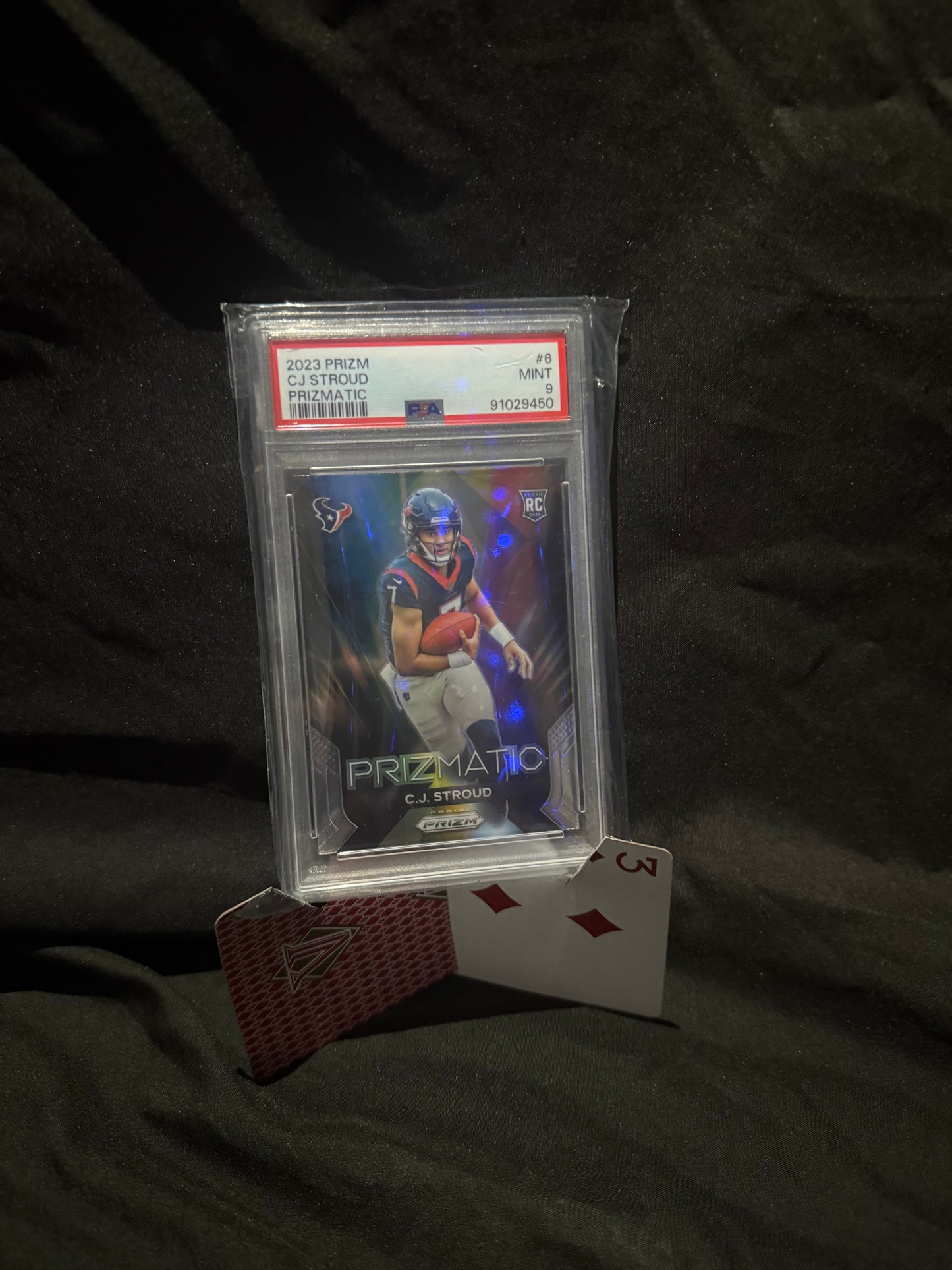 2023 Prizm CJ Stroud Prizmatic PSA 9
