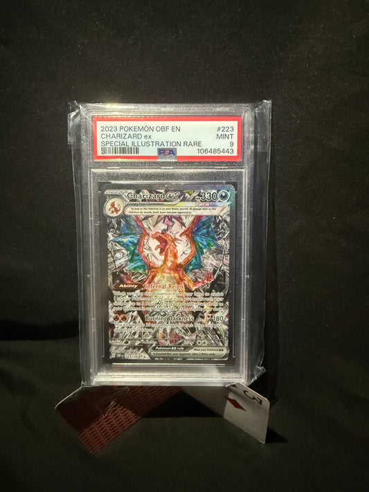 2023 OBF EN Charizard ex Special Illustration PSA 9