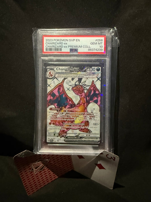 2023 Charizard ex #056 PSA 10